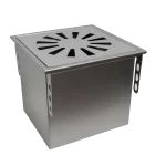 Copertura asolata in lamiera ad alto spessore.