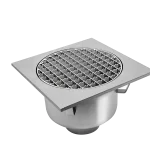 Copertura realizzata in grigliato pressato.