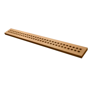 Couvertures optionnelles pour les canaux et les réservoirs avec grille