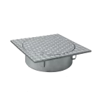 Couvercle de trou d'homme ISP 2x2 mandrillé