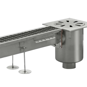 Caniveaux avec grille de 150 mm